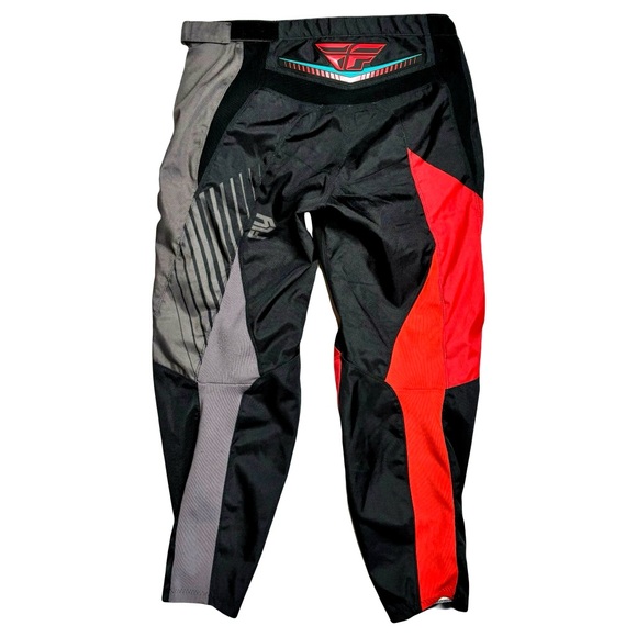 Fly Racing F-16 Racing Pants Red Black Gray White - Picture 2 of 8